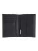 oxmox Leather Geldbörse RFID Schutz Leder 12.5 cm black