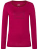 super.natural Merino Longsleeve in pink