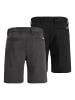 Jack & Jones 2er-Pack Chino Shorts in Black