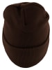 MSTRDS MSTRDS Accessoires Beanie Basic Flap Long Version in chocolate