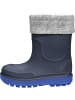 Playshoes Kinder Stiefel "Regenstiefel Mit Futter" in Blau