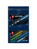 COFI 1453 Reobrix 99010 Blaues Leuchtschwert Klemmbaustein Set 629 Teile ab 14 in Blau