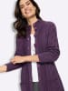 WITT WEIDEN Long-Strickjacke in traube