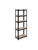 relaxdays Schwerlastregal in Schwarz - (B)60 x (H)180 x (T)30 cm