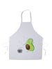 Mr. & Mrs. Panda Schürze Avocado Tanzen ohne Spruch in Weiß