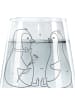 Mr. & Mrs. Panda Trinkglas Pinguin Pärchen ohne Spruch in Transparent