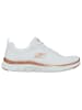 Skechers Lowtop-Sneaker FLEX APPEAL 4.0 - BRILLIANT VIEW in white/rosegold