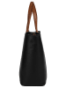 Samantha Look Handtasche echt Leder in schwarz