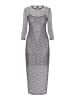 myMo ROCKS Women Dress in white black