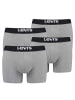 Levi´s Boxershort 4er Pack in Grau Melange