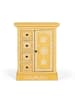 Giner y Colomer Sideboard aus Mangoholz mit handdekorierter Tür in Yellow