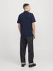 Jack & Jones 2er-Pack Poloshirt in Navy Blazer