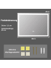 COSTWAY LED-Spiegel in Silber