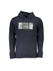 cavalli CLASS Blaues Baumwoll-Sweatshirt