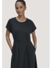 Hessnatur Hessnatur Jersey Kleid Knöchellang Relaxed aus reiner Bio-Baumwolle in schwarz