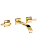 Beliani Wasserhähne BERRACO in Gold - (W) 30 x (H) 9 x (L) 20 cm