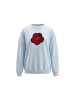 myMo Women Sweatshirt in Light Blue