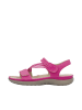 rieker Sandalen in magenta/fuchsia-white