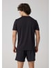SNOCKS Trainingsshirt Mesh Herren in Schwarz