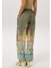 Aniston CASUAL Schlupfhose in khaki-türkis-gelb-orange-rosa-grün-pink