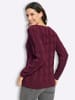 WITT WEIDEN Strickpullover in bordeaux
