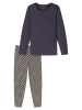 Schiesser Pyjama Comfort Essentials in graphit