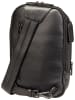 Porsche Design Rucksack Roadster Leather Evo Sling Bag in Black