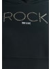 ROCKEASY Damen Hoodie in SCHWARZ