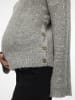 mama licious Gestricktes Oberteil in Medium Grey Melange 1