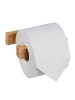 relaxdays Toilettenpapierhalter in Natur - (B)13,5 x (H)3 x (T)9 cm