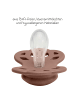 BIBS Schnuller 2er Pack Infinity Symmetrischer in braun