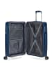 Roncato Airglam 4 Rollen Trolley M 68 cm mit Dehnfalte in blu notte