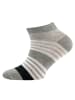 ewers 6er-Set Socken 6er Pack Sneaker Ringel in blau-schwarz