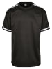 Urban Classics Mesh-T-Shirts in black