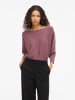 Vila Strickoberteil in Rose Brown