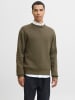 Jack & Jones Strickpullover in Stone Gray