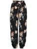 Cloud5ive Cloud5ive Pants with aop flower print in black