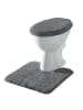 Erwin Müller 2-tlg. Stand-WC-Set Rhodos in anthrazit