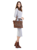Samantha Look Shopper echt Leder in cognac