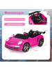 COSTWAY Kinder Elektroauto 12V ab 3 Jahren in Rosa