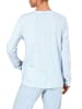 NORMANN Shirt Top langarm Streifen Mix & Match - 45353 in hellblau