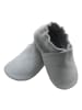 Bemesu Leder-Krabbelschuhe in Grau