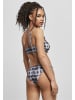 Urban Classics Bikini in black/white