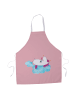 Mr. & Mrs. Panda Kochschürze Einhorn Verliebt ohne Spruch in Rot Pastell