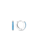 Luxenter Ohrringe Leofcar 925er Sterlingsilber - 7 mm - LEOFCAR