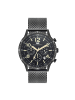 Rhodenwald & Söhne Herren Chronograph schwarz Edelstahl schwarz in schwarz