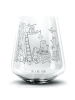 Mr. & Mrs. Panda Whiskeyglas Waldtiere Picknick ohne Spruch in Transparent