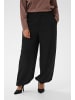 KAFFE curve Casual Hose KCyasmina Loose fit in Black Deep CC.