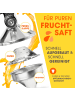 Lumaland Lumaland Manuelle Saftpresse - stabil, leise, pflegeleicht - müheloses Entsafte