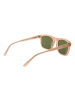 Serengeti Männer Sonnenbrille Quadratisch Beige